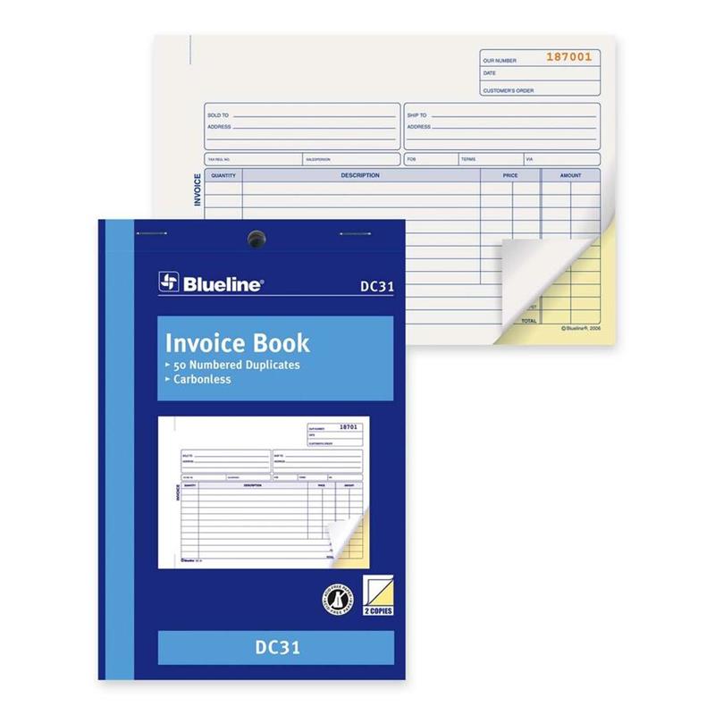 Image Invoice Book