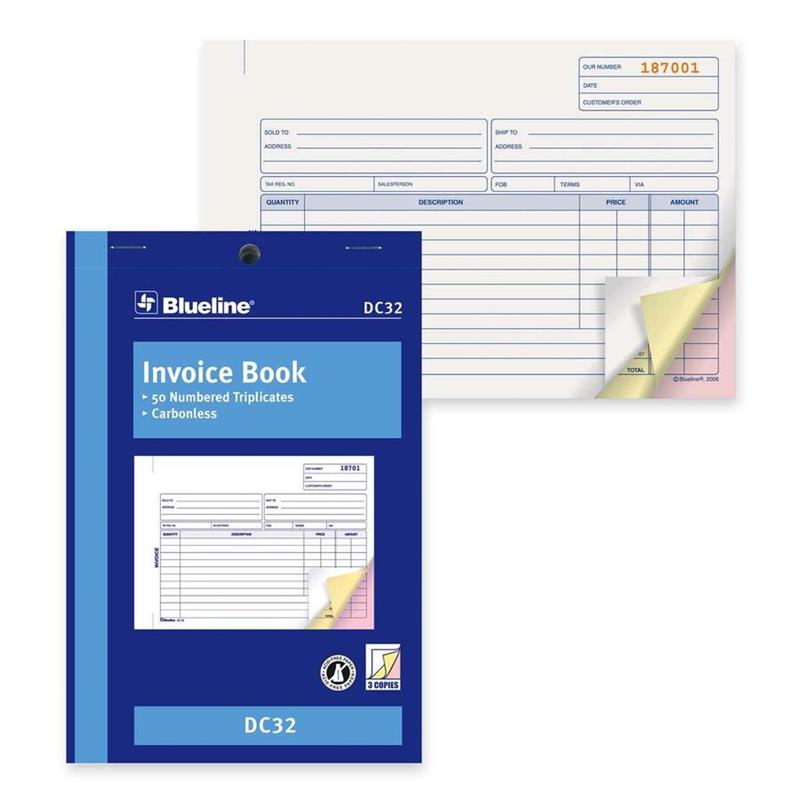 Image Invoice Book