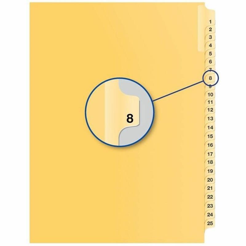 Image Quest Numerical Litigation Index Dividers