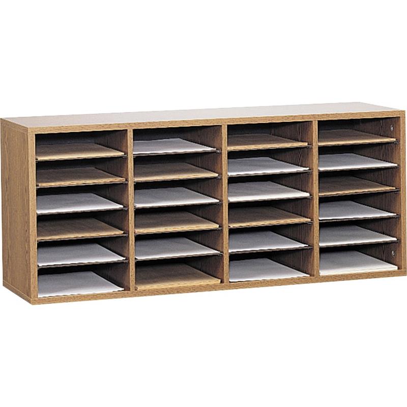 Image Wood Mailroom Organizer