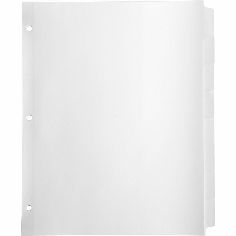 Image Reinforced Plain Tab Divider